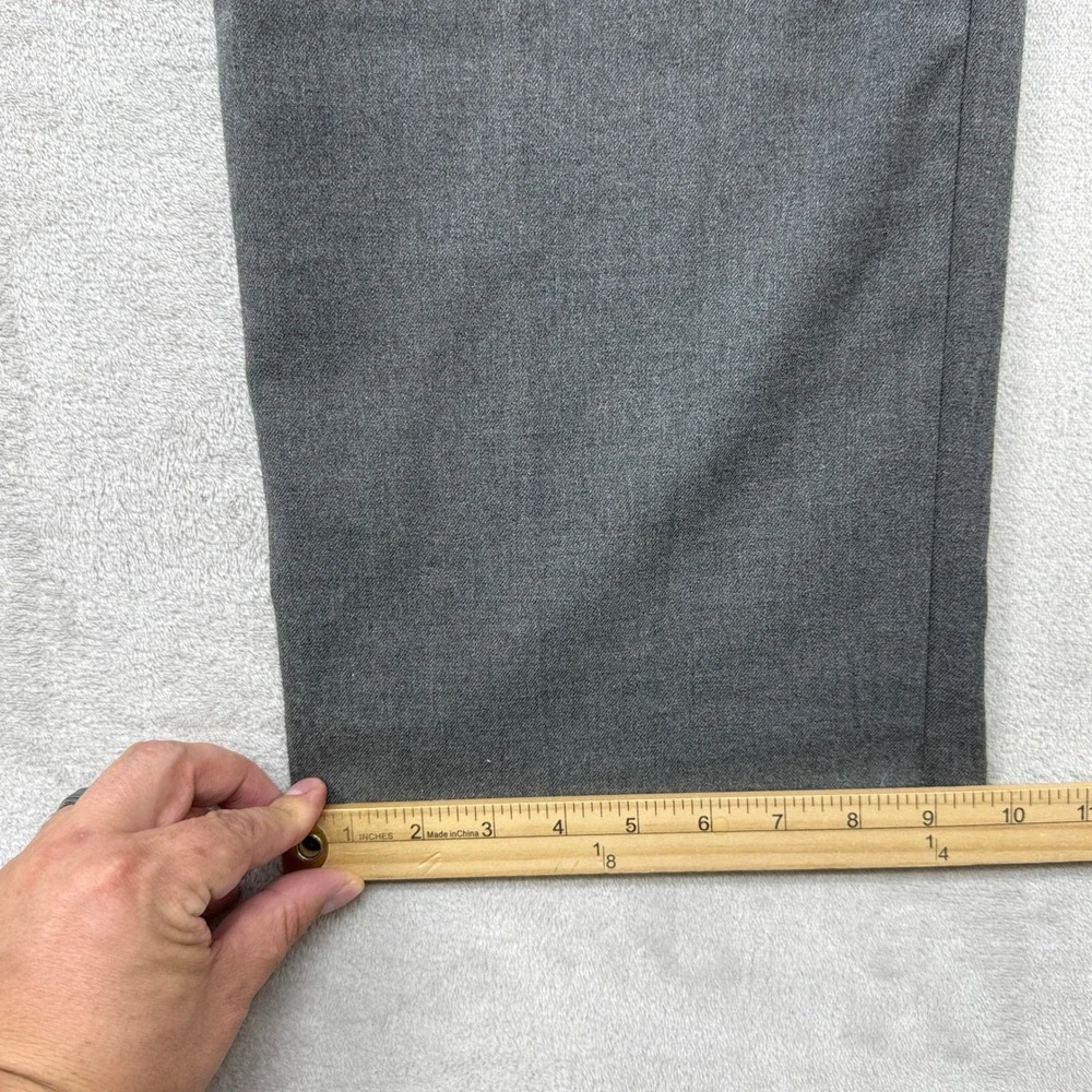 Urban Outfitters Pleated Wide Leg Trousers Women's Small Gray High Waisted Pants